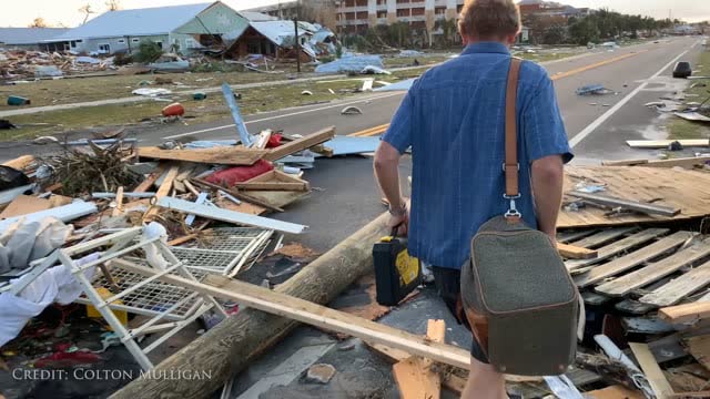 Still from Mexico Beach: The Morning After Hurricane Michael