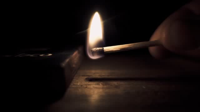 Still from Match Strike at 240fps