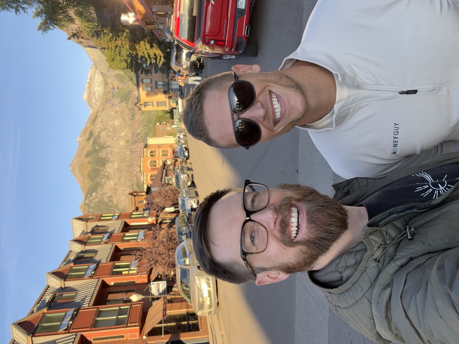 Colton and Bo Hanson in Telluride, August 2025